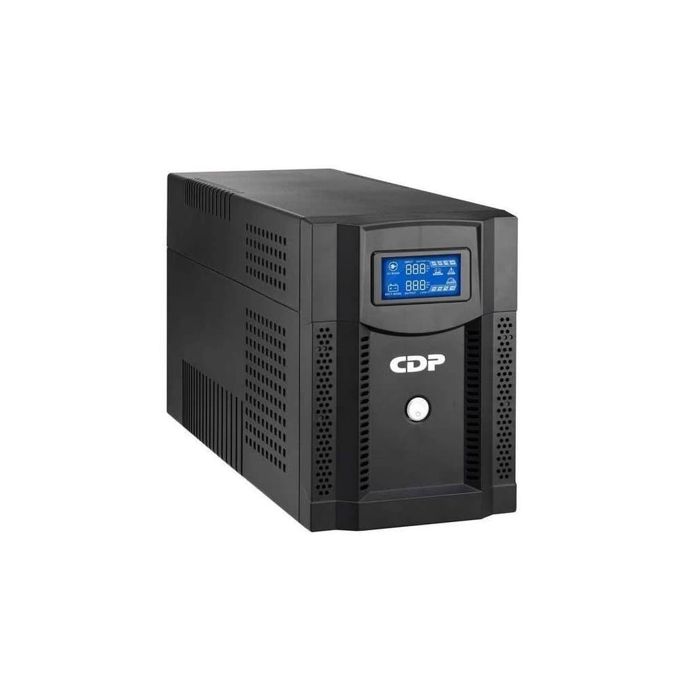 CDP Ups CDP Interactiva 2000VA/1200W 8 Tomas de Salida Onda Senoidal Pura Tarjeta SNMP Opcional COLOR Negro